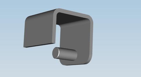 Serrure de pare-chocs avant, 6180G, Q235A