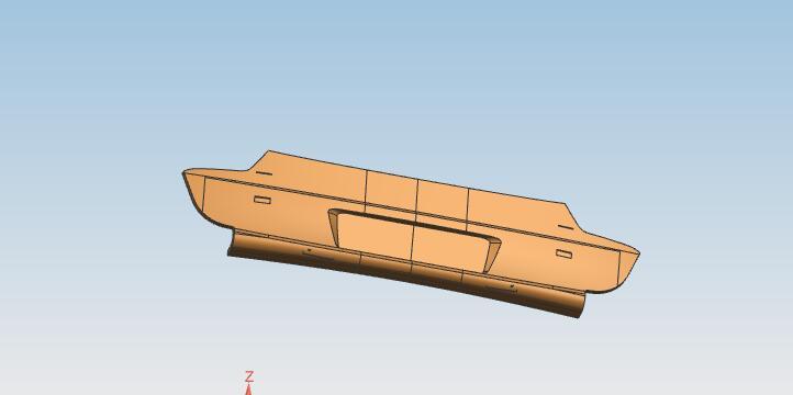 Middle front bumper, 6106G, DC04 t=1.0, three-stage