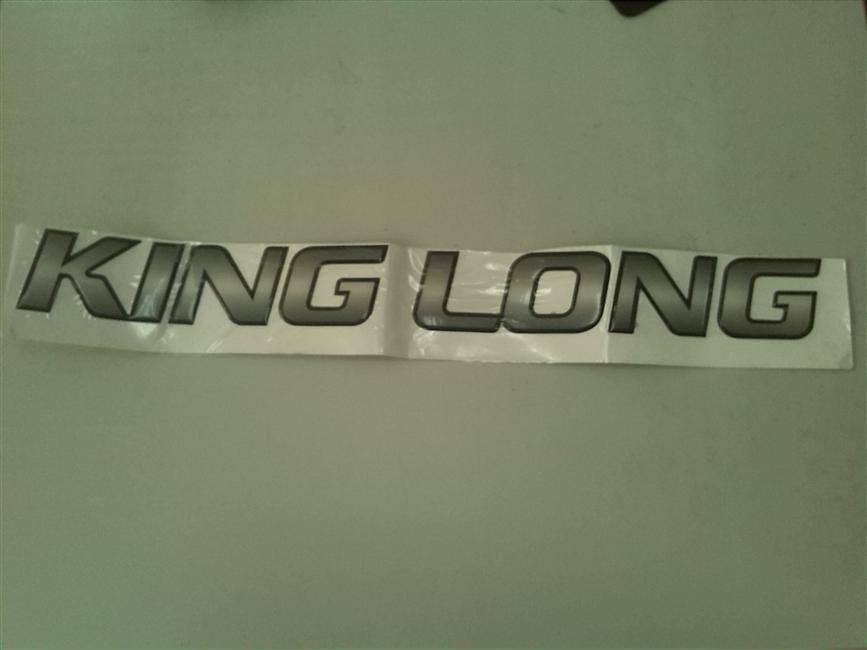 Left decorative parts, 6113AYD4C, side decorative crystal mark (KING LONG)