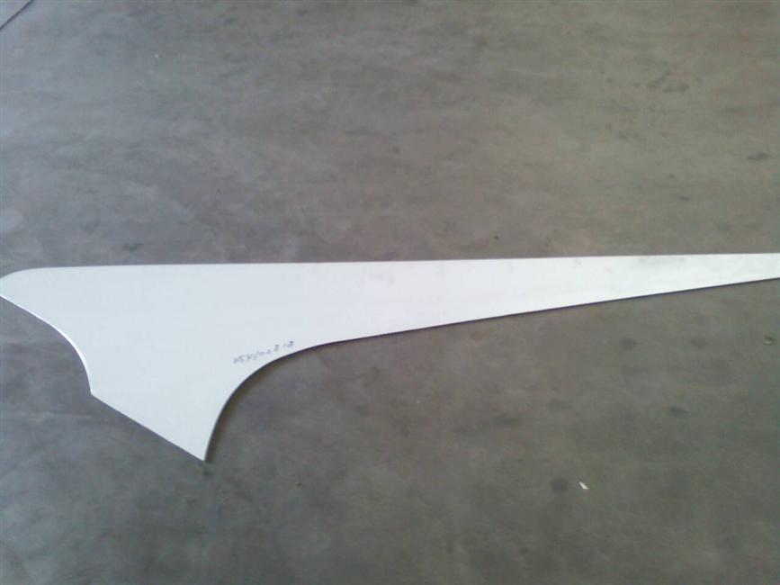 Top left, side decoration parts, 6119FY, aluminum plastic board