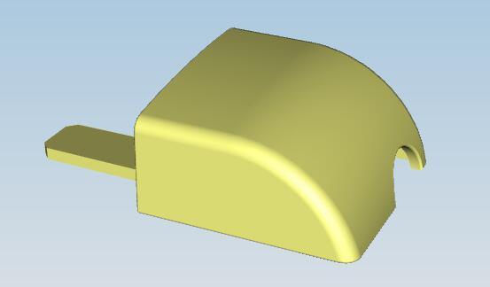 Right side decoration parts, large minibus, right front flow tank head, 2918 profile, ASB injection molding parts t=1.0