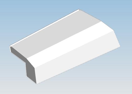 Middle door rear decoration parts, 6127DY, ABS, light strip decoration logo-1