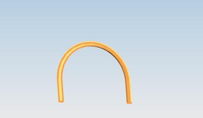 Left rear wheel, wheel wing decorative parts, 6850G fifth generation, glass steel