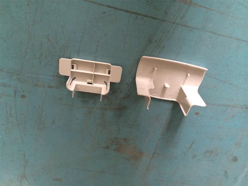 Сочленение с раздетой колонкой, 6858Y, АБС 37090 серого-белого цвета-3