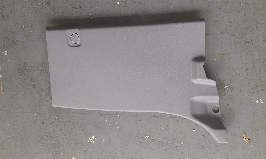Column decorative guard plate assembly, right B-pillar under, no handrail, left rudder, 3110, gray, KS2
