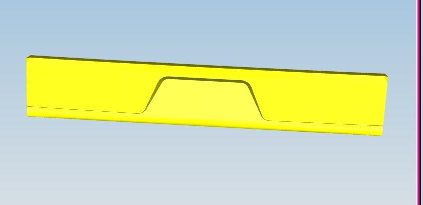 Задний бампер, 6820G, стекловолоконная сталь