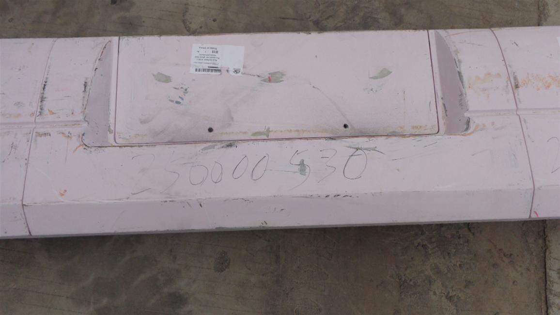 Medium, rear bumper, 6120C European car, fiberglass, segmented-1