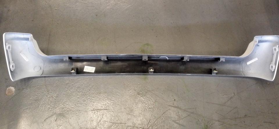 Rear bumper assembly, no rear step, no reflector, Arctic white, KS