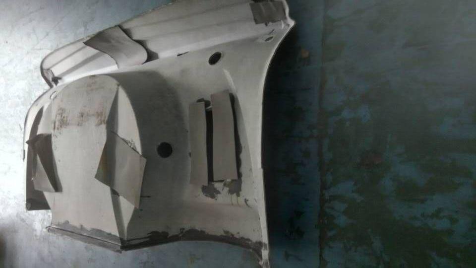 Front inner top, 6799Y, 121842 light color, linen pressed parts/PP wood powder board