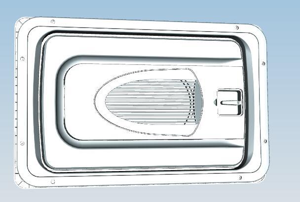 Top window, WG990-7 with fan replacement, 121842, forward rotation/high and low speed, outside car opening, Chinese and British, iron stop