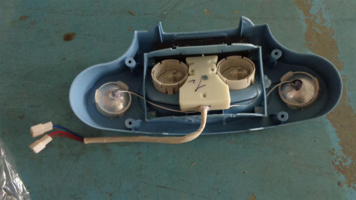Combination reading light, K-1 type, air outlet reading light combination panel-1