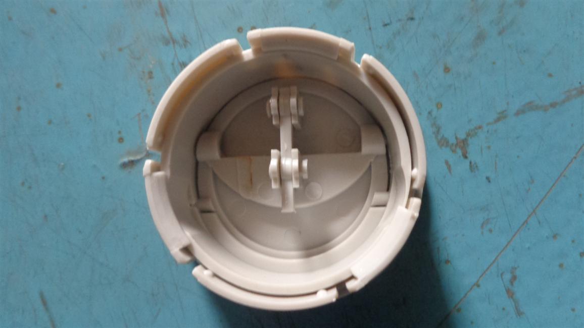 Air duct outlet, K01 type, off-white, 6110Y, injection molded parts-1