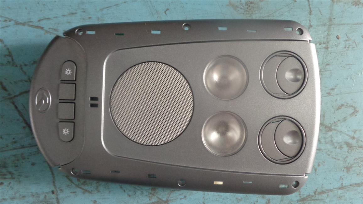 风道出风口,H-1型,深灰色,6799Y,ABS,带喇叭