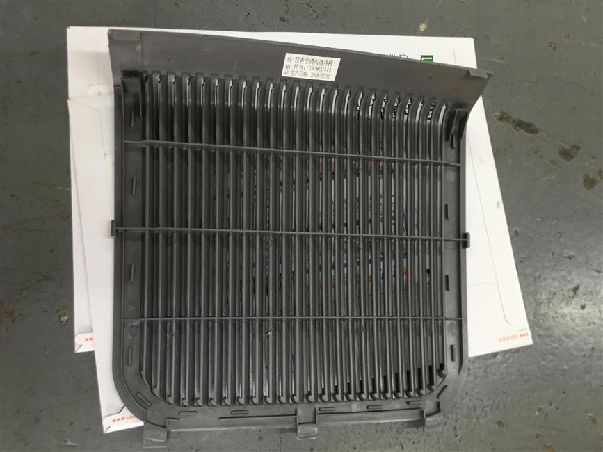 Ventilation decorative grille, overhead air conditioning duct, gray, 2# air duct, air intake, KT-1
