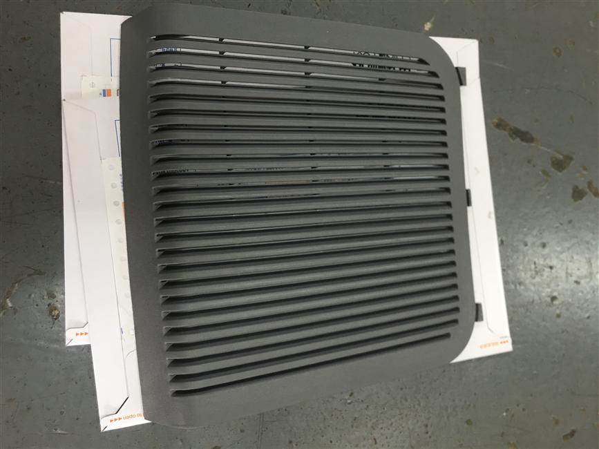 Ventilation decorative grille, overhead air conditioning duct, gray, 2# air duct, air intake, KT