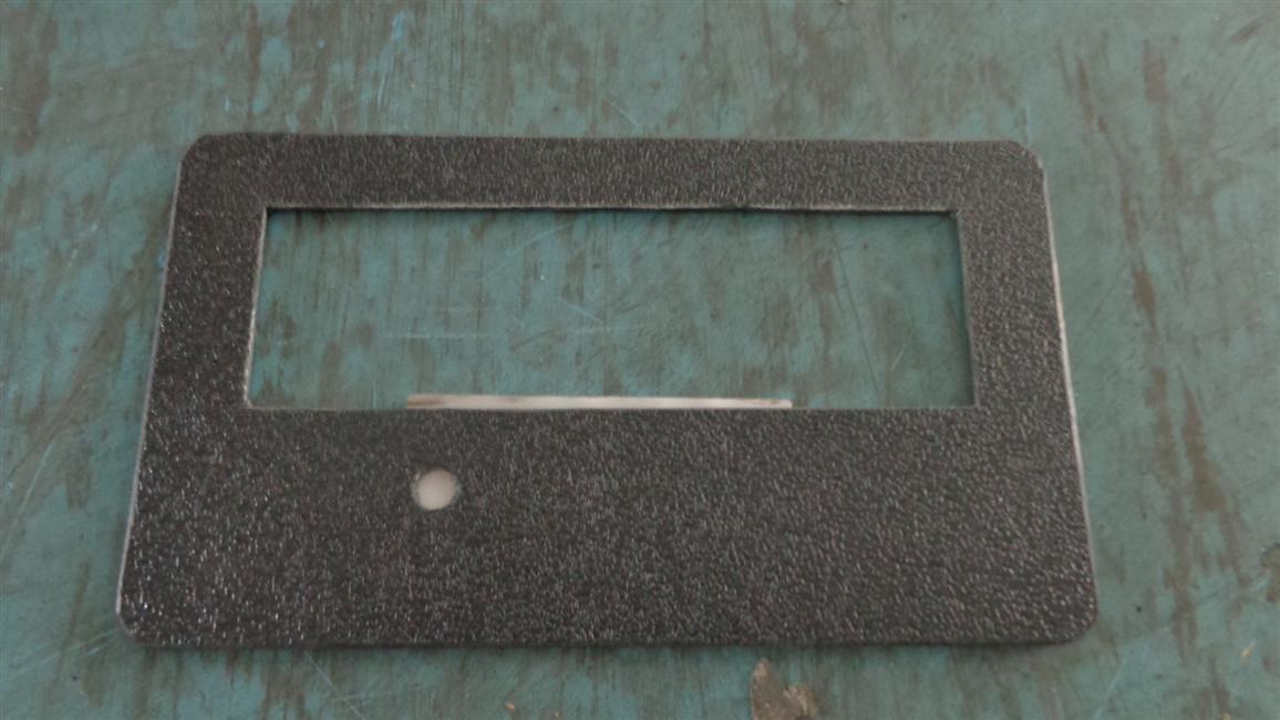 Panneau décoratif de tableau de bord, parties universelles, ABS, 6118