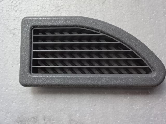 Ventilated decorative grille, sub-assembly, overhead evaporator assembly, gray, left side, air vent-1