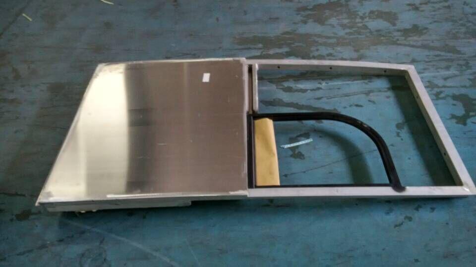 Electric driver window assembly, 6128Y, white, 1522*840, left