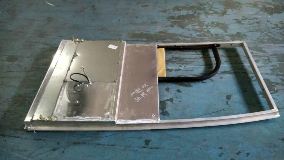 Electric driver window assembly, 6128Y, white, 1522*840, left-1