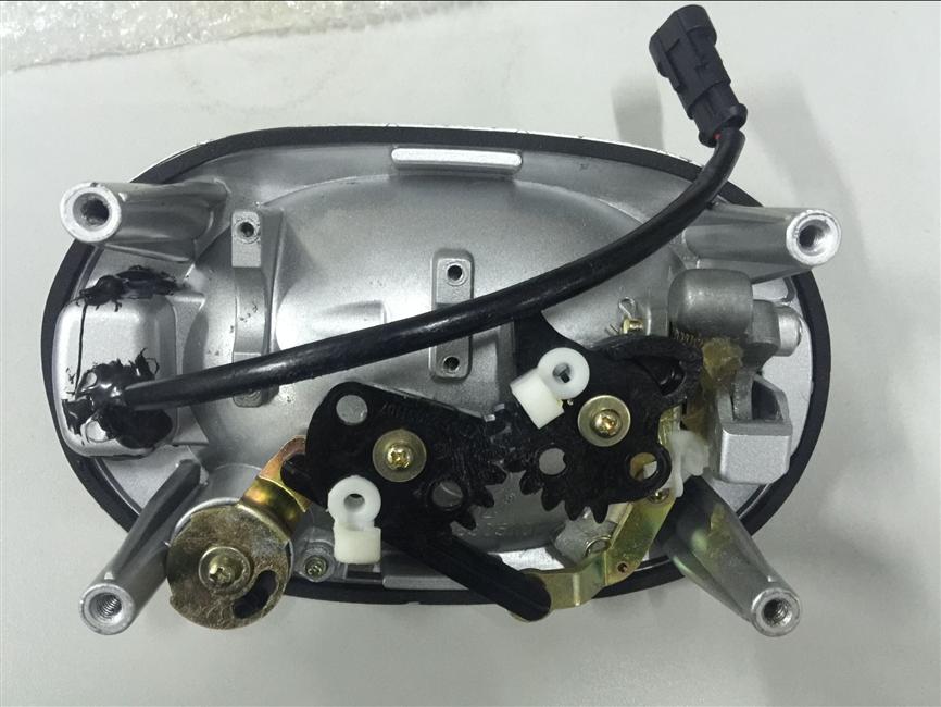 Luggage door pull rod lock, aluminum alloy, light, side pull, seagull, 259800236-1