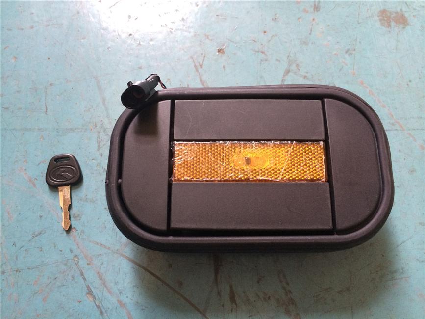 Warehouse door pull rod lock, universal parts, Xiangfan oval lamp luggage warehouse lock-1