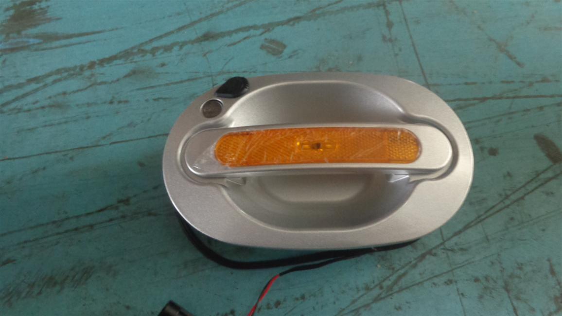 Luggage door lever lock, SX19-6000, aluminum alloy, with lamp-1