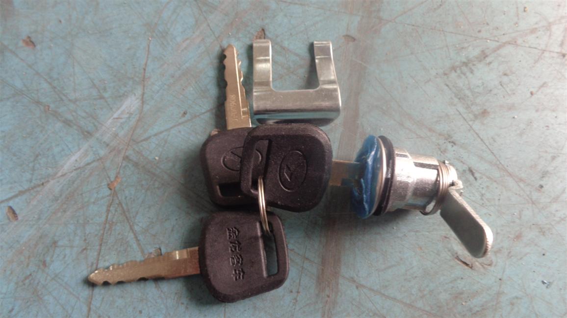 Simple lock, universal, JF161, Junfan, fuel tank lock