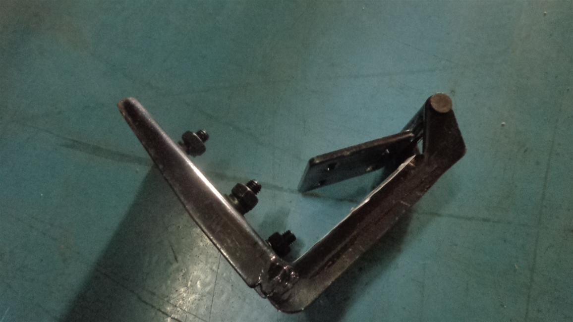 Rear door hinge, shaft form, Q235-2