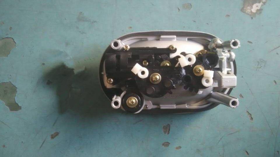 Trolley lock, no light or cylinder, aluminum alloy, 194DB, 172*105