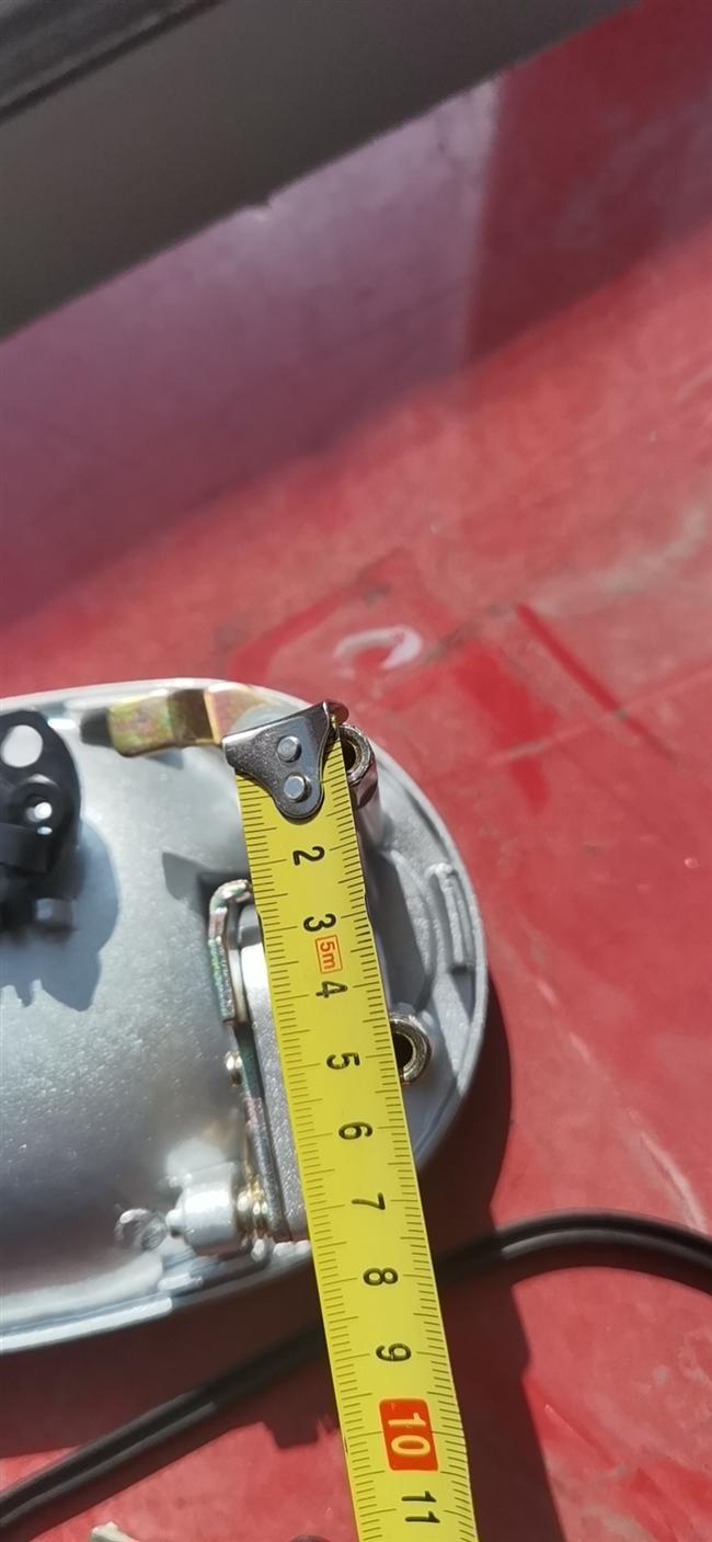 Luggage door lever lock, SX19-6000B, aluminum alloy, without lamp-1