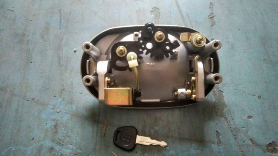 Замок рычага задней двери, SX19-8000, сплав алюминия, без освещения