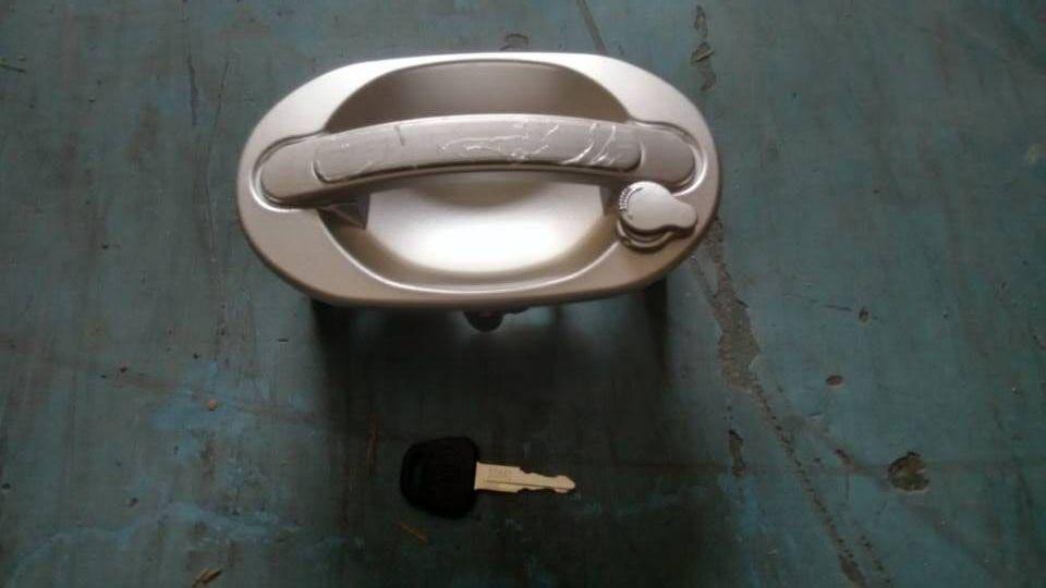 Rear door lever lock, SX19-8000, aluminum alloy, without light-1