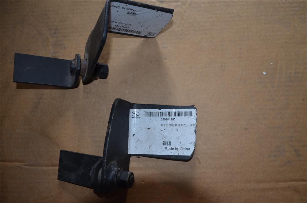 Side door hinge, rotary shaft form, stainless steel