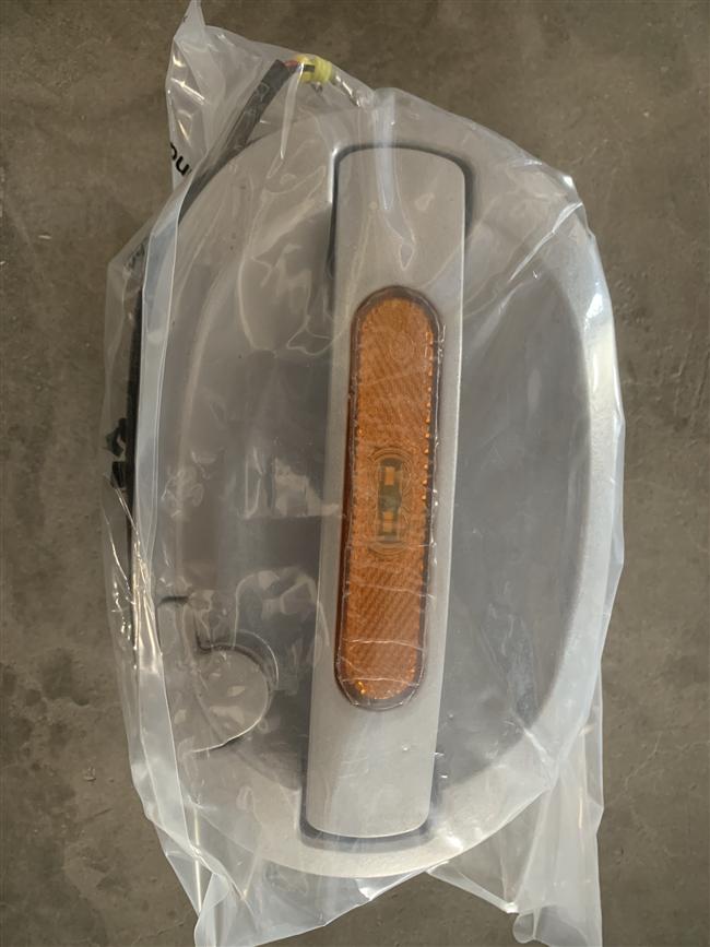 李仓门拉杆锁,JF215B,铝合金,带灯,银色-1