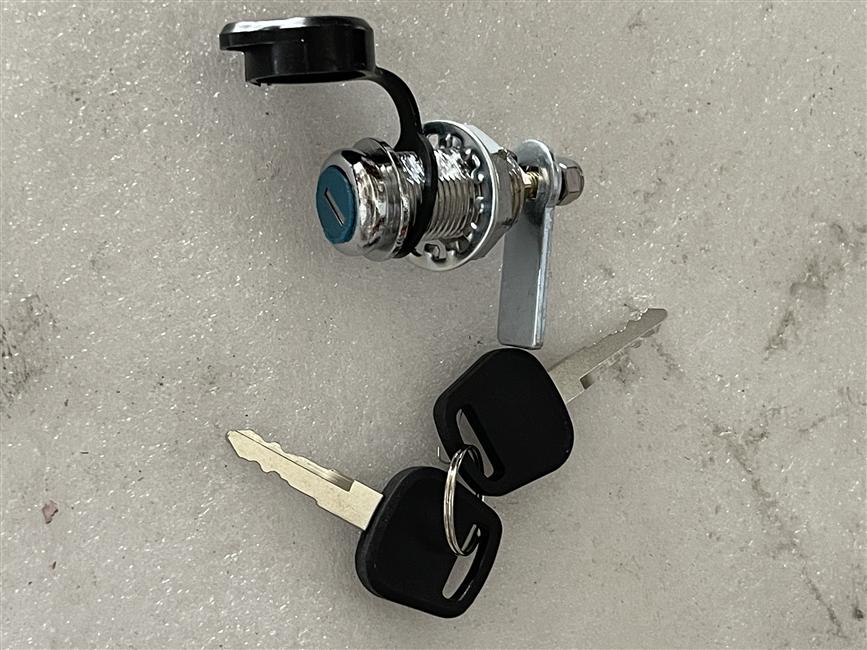 Simple lock, JF163E, round shape