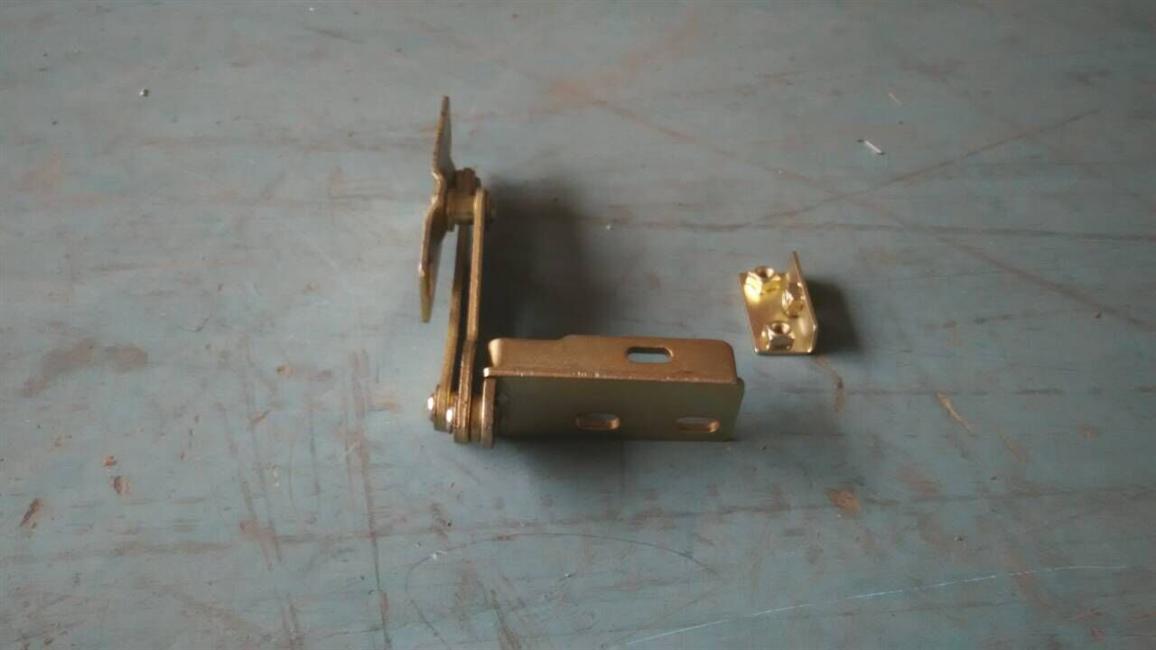 Side door hinge, four-link, steel, left front-2