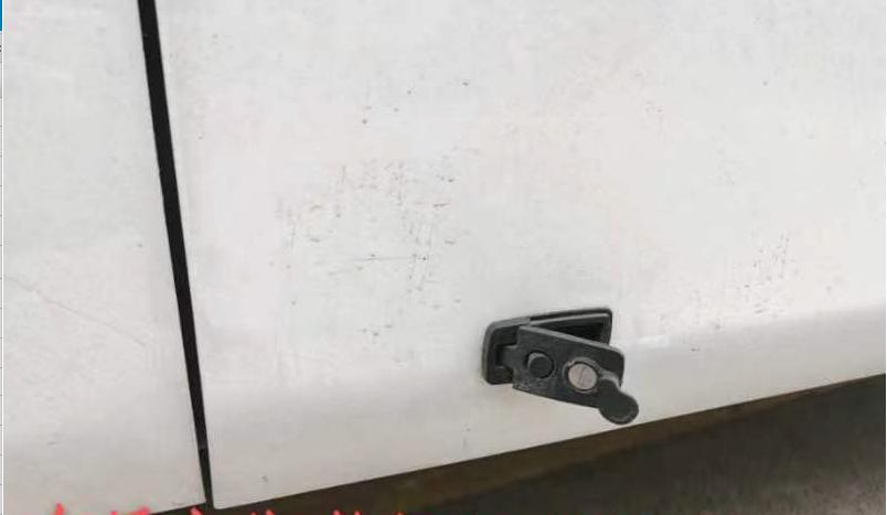 Simple lock, Hangyu, SX7/10-9000B, waterproof black