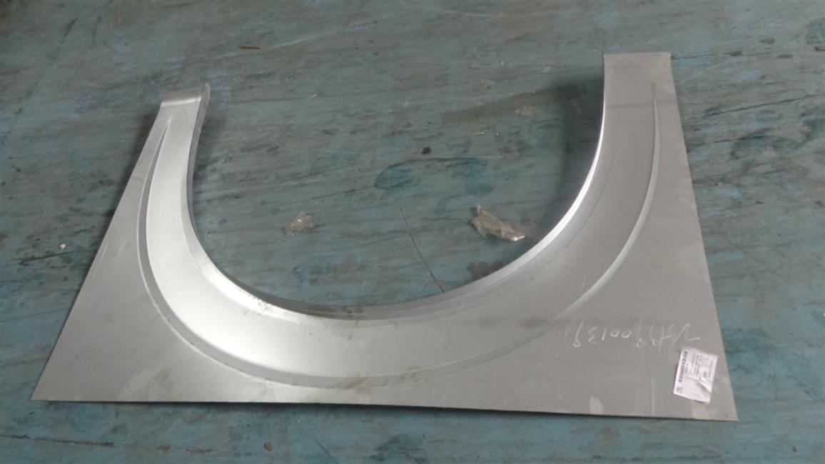 Rear wheel wing plate, XMQ6900BSD4, DZn t=1.2-2