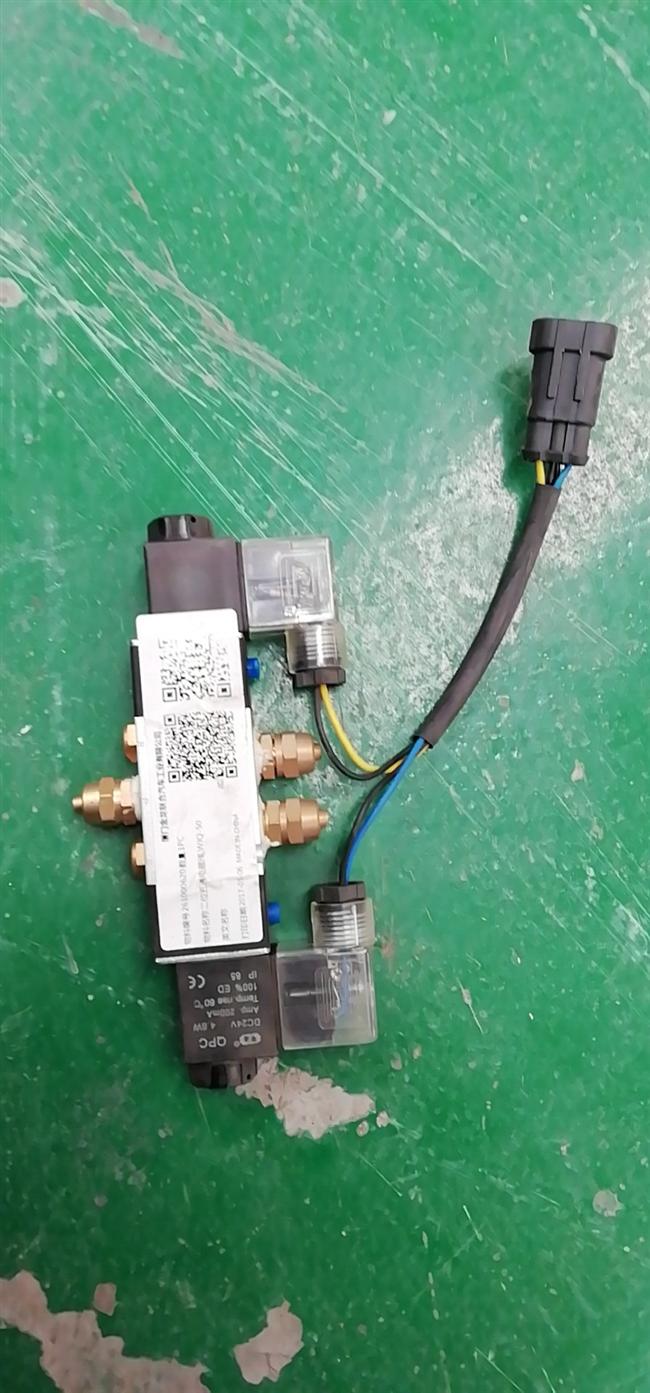 Two-position five-way solenoid valve, WJQ-50