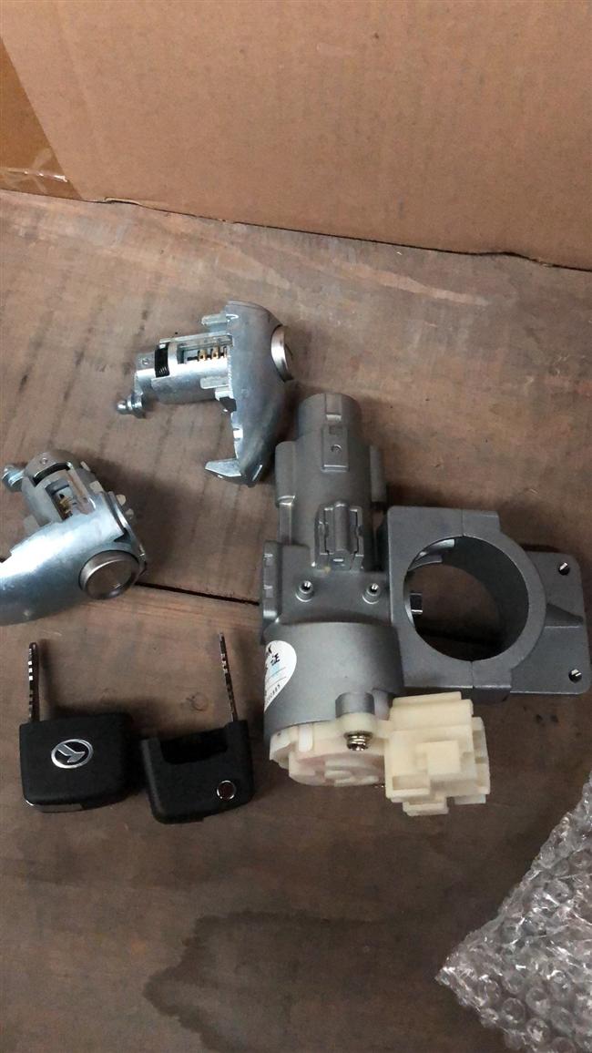 Lock core and key assembly, KT left middle door, key without central control integration, no, Jinlong LOGO, not 10 models, Suzhou Zhenke-2