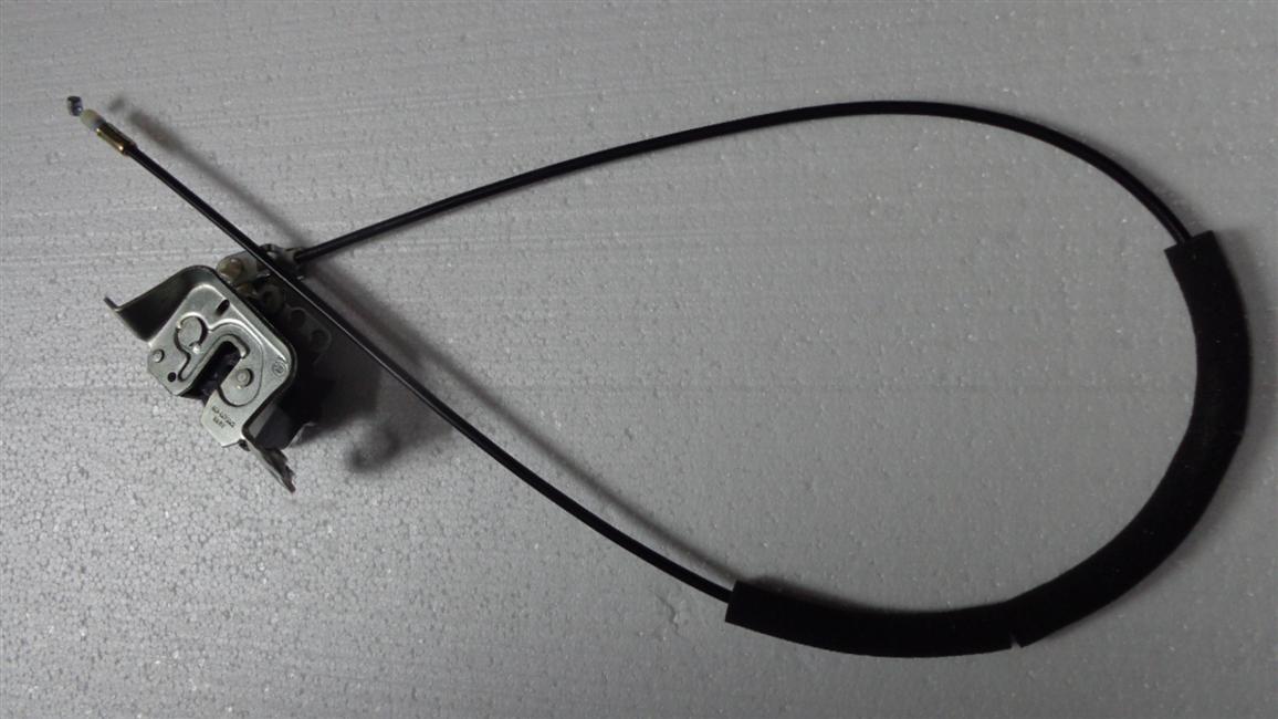 Middle door lock assembly, right center sliding door front side, left rudder, Haoyue, KS2-2