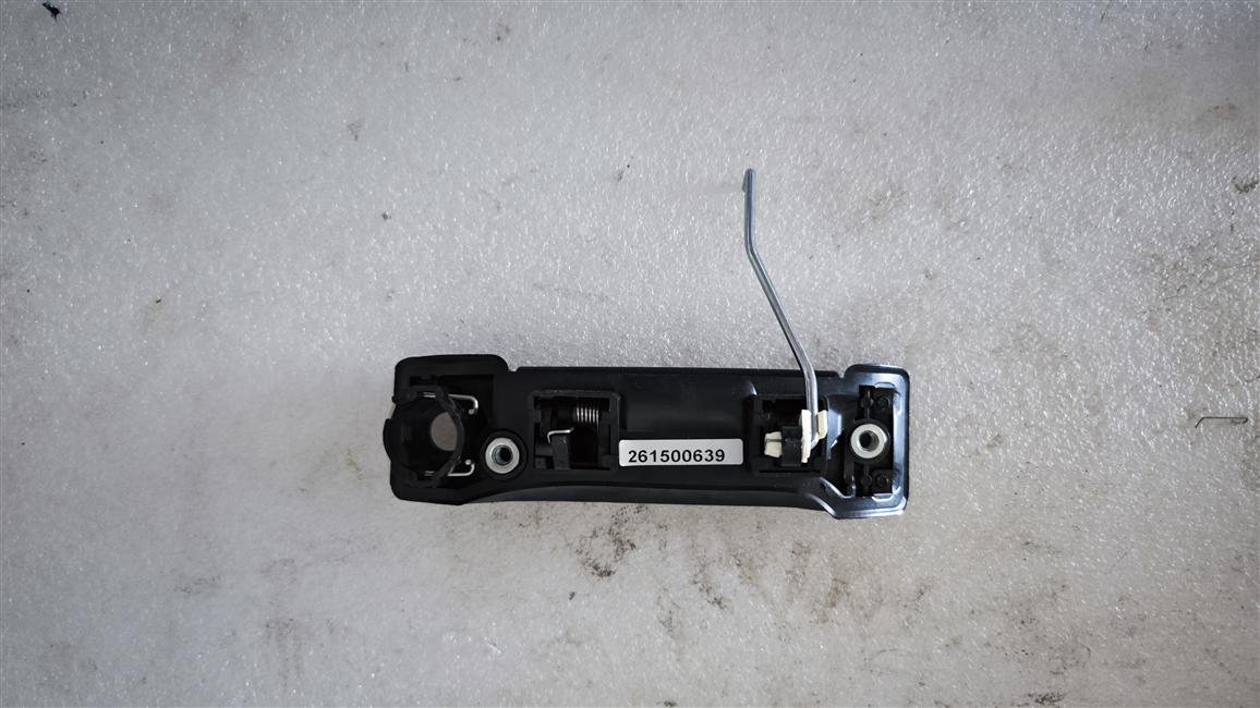 External handle assembly, right center door, matte black, Jiangsu Haoyue, General, KS-1