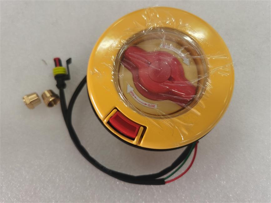 Emergency valve-door, JF106-W, D=90, with waterproof function, speed up door opening outside the car, 3 right angle bent joint-1