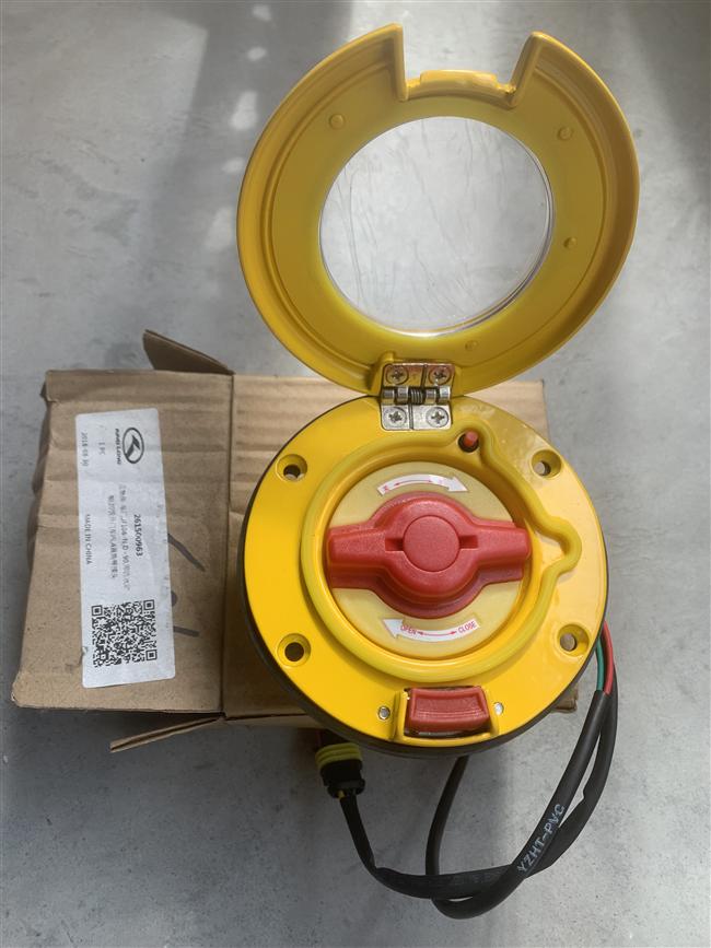 应急阀-车门,JF106-N,D=90,带防水功能,加快开门车内,4直角弯接头