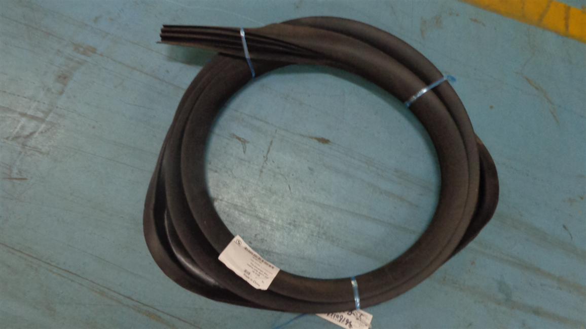 Middle passenger door sealing strip, EPDM J228, 6129Y5-2