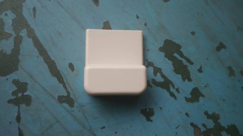 Decorative cover-passenger door bracket, large minibus, ABS, 121842 light colors, lower part