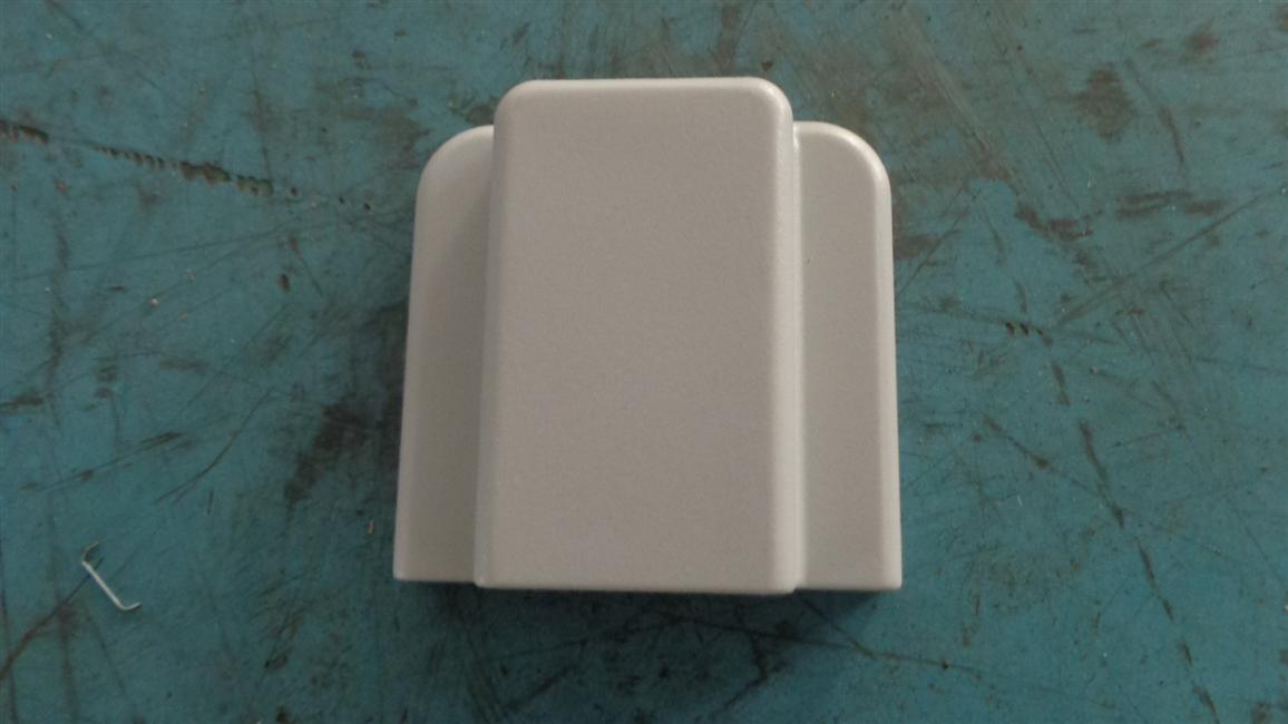 Decorative cover-passenger door bracket, large minibus, ABS, 121842 light color-2