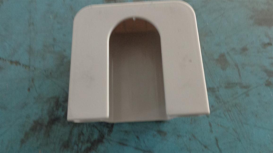 Decorative cover-passenger door bracket, large minibus, ABS, 121842 light color