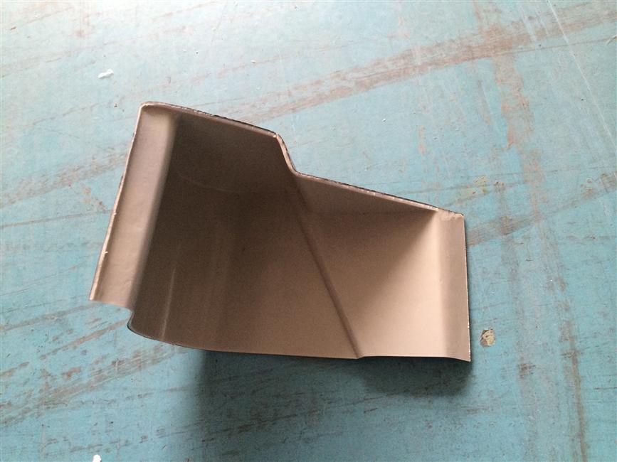 Decorative cover-door pump, 6129Y, ABS, 74449, at the upper end of the door pump