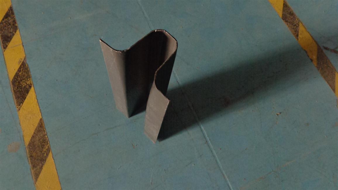 Трахея декоративной крышной двери, 6996Y, АБС, черный